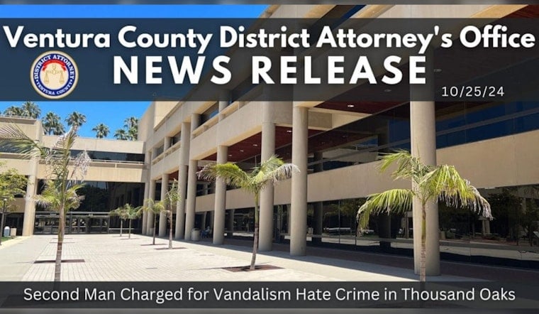 Two 18-Year-Olds Charged with Felony Vandalism and Hate Crime in Thousand Oaks