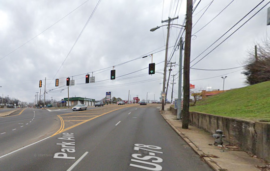Two Hospitalized After Two-Vehicle Collision on Park Avenue in Memphis