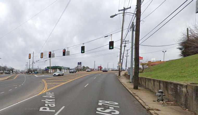 Two Hospitalized After Two-Vehicle Collision on Park Avenue in Memphis