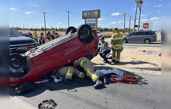 Two Hospitalized Following Vehicle Rescue Operation at Pflugerville Intersection