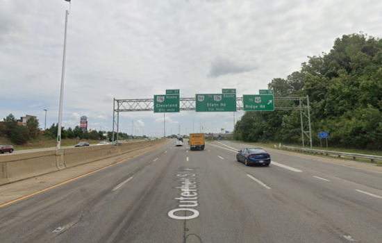 Two Hospitalized Following Wrong-Way Collision on I-480 Near Cleveland