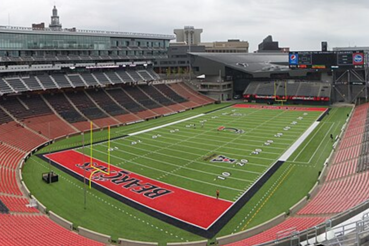 UC Students Charged for Driving SUV on Nippert Stadium Field During Homecoming Weekend