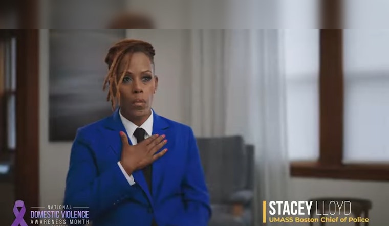 UMass Boston Police Chief Stacey Lloyd Speaks Out on Personal Domestic Violence Encounters to Raise Awareness