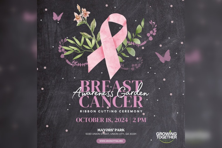 Union City to Inaugurate Breast Cancer Awareness Garden as Part of "Growing Together" Campaign