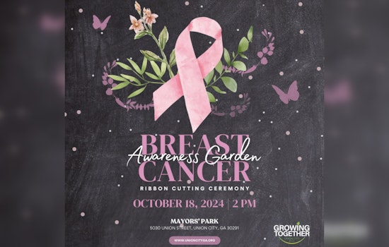 Union City to Inaugurate Breast Cancer Awareness Garden as Part of "Growing Together" Campaign