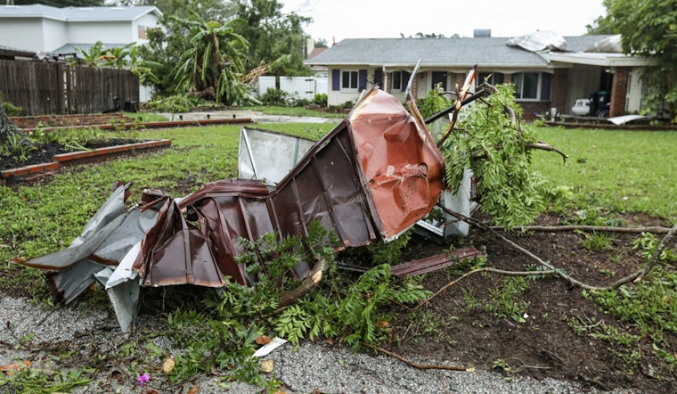 University Area in West-Central Florida Begins Recovery as Floodwaters Recede Post-Hurricane Milton