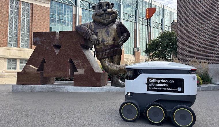 University of Minnesota Launches Robot Food Delivery Service with Starship Technologies in Minneapolis