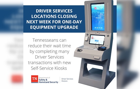 Upcoming System Upgrades Prompt One-Day Closures of Driver Services Centers in Memphis and Bartlett