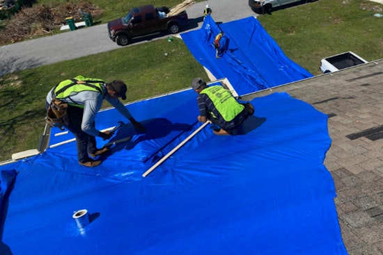 U.S. Army Corps of Engineers Offers Free Emergency Roof Coverings to Charlotte Residents in Hurricane Milton's Aftermath