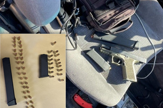 Vallejo Man Arrested With Unregistered 'Ghost Gun' During Benicia Traffic Stop