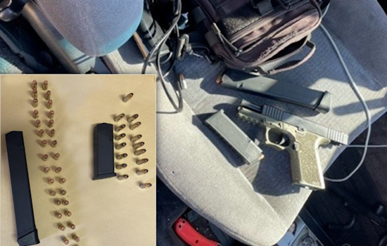Vallejo Man Arrested With Unregistered 'Ghost Gun' During Benicia Traffic Stop