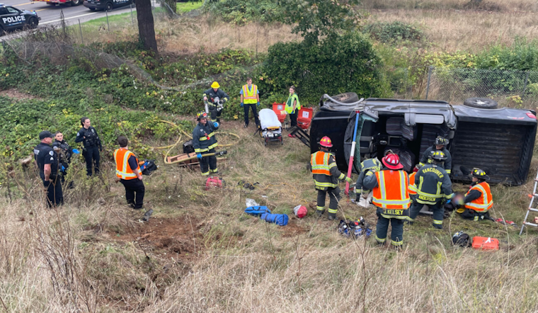 Vancouver Police Investigate Serious Single-Vehicle Crash on Burton Rd.