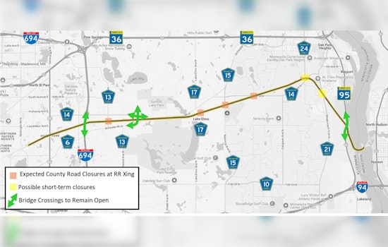 Washington County Drivers Alerted to Impending Road Closures Due to Union Pacific Railroad Maintenance Work