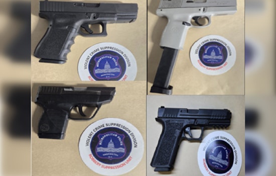 Washington D.C. Police Seize 39 Firearms in One Week During Anti-Gun Violence Initiative