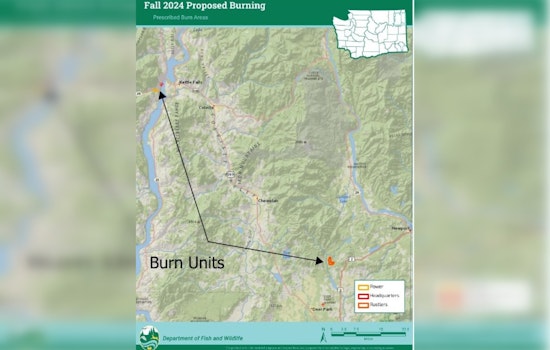 WDFW Initiates Prescribed Burns in Eastern Washington to Bolster Wildlife Habitats