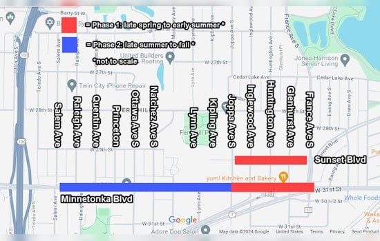 Weekend Work on Minnetonka Blvd Gas Line Replacement to Bring Noise and Parking Restrictions
