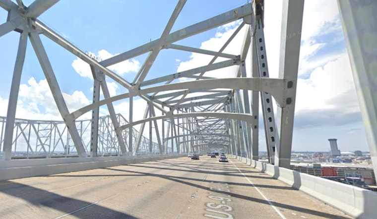 Westbound Lanes on Crescent City Connection Bridge Reopened After Multi-Vehicle Crash Causes Major Traffic Delays in New Orleans