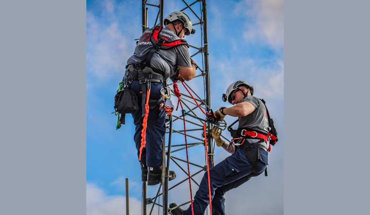 White Settlement Firefighters Elevate Rescue Skills with Rope Training Drills