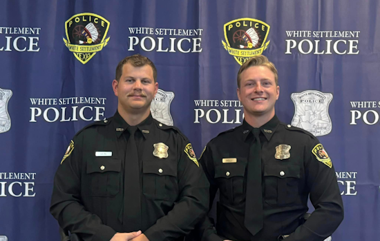 White Settlement Police Department Welcomes New Officers Holly and Leal to the Force