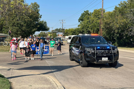 White Settlement Sparkles with Community Events: White Cane Walk and Public Safety Fair Showcase Local Unity
