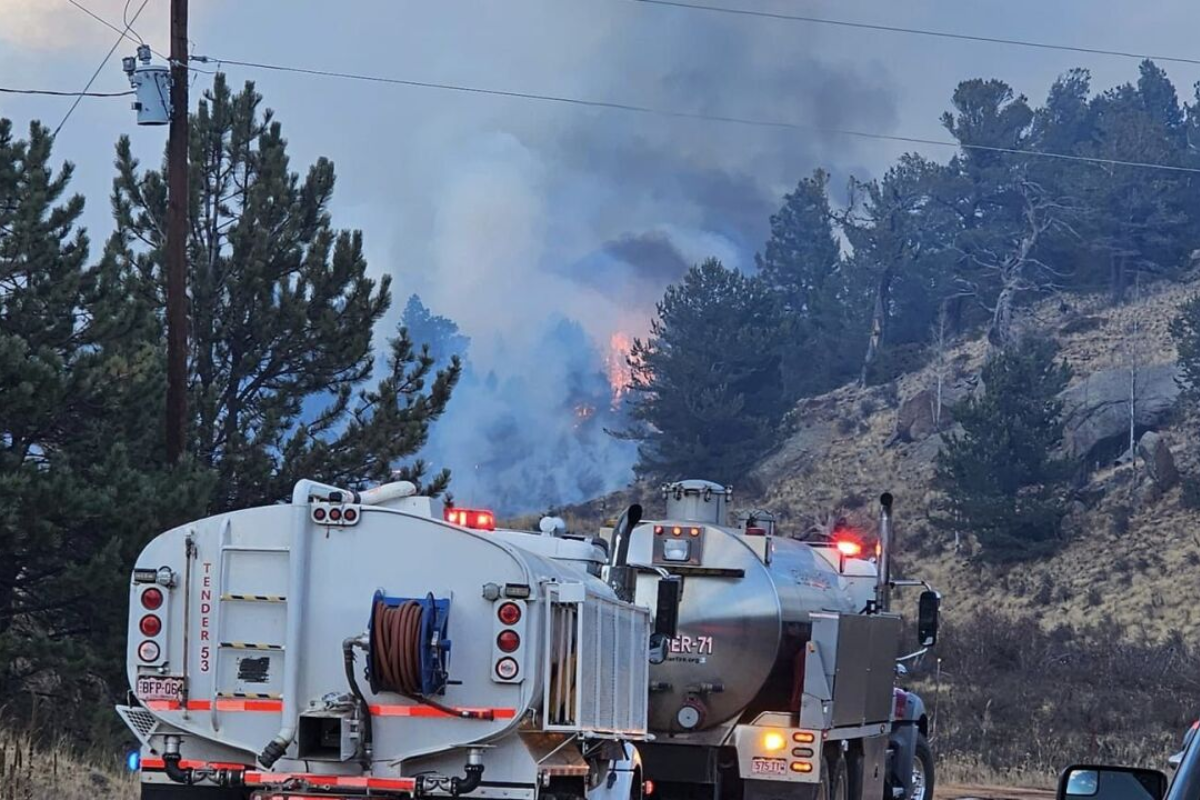 Wildfire Near Divide Prompts Evacuation of 700 Homes, Teller County