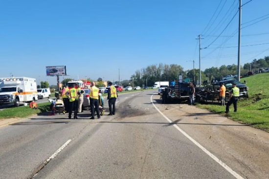 Woman Airlifted to Nashville Hospital After Traffic Collision in Clarksville