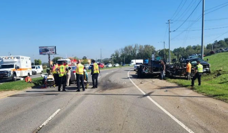 Woman Airlifted to Nashville Hospital After Traffic Collision in Clarksville