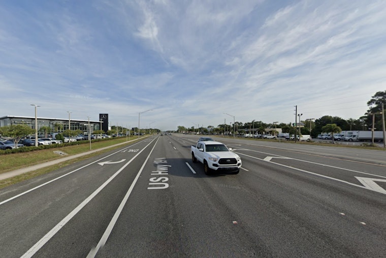 Woman Critical, Juvenile Stable After Motorcycle Crash in Pinellas Park, Disrupting US-19 North Traffic