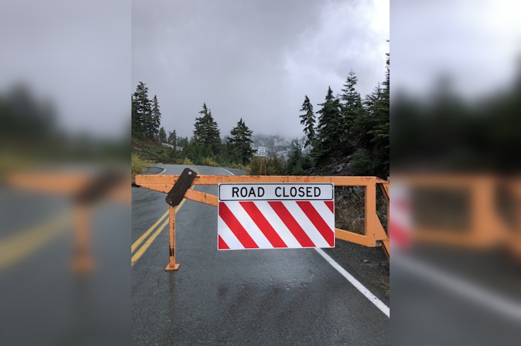 WSDOT Closes Scenic Road to Artist Point for Winter in Washington State