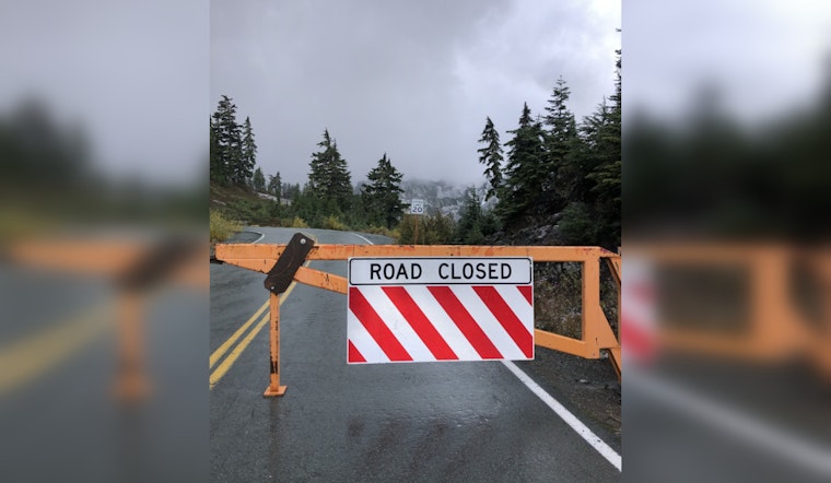 WSDOT Closes Scenic Road to Artist Point for Winter in Washington State