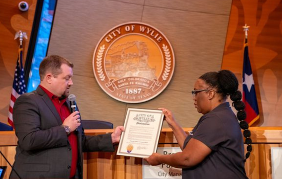 Wylie Mayor Porter Proclaims October as Domestic Violence Awareness Month, Honors Local Advocates