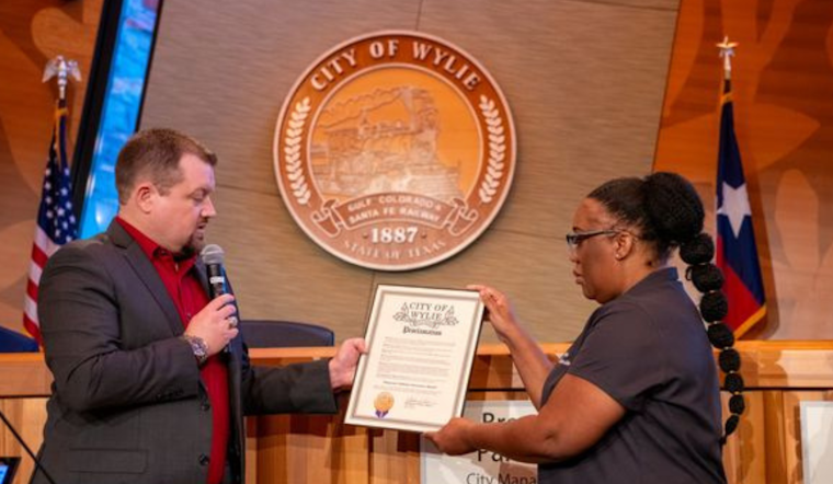 Wylie Mayor Porter Proclaims October as Domestic Violence Awareness Month, Honors Local Advocates