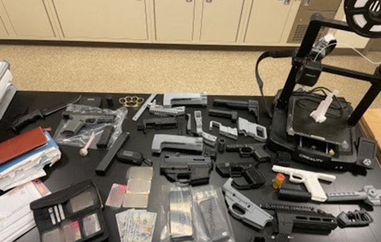 Yucaipa Felon Arrested for Possessing 'Ghost Guns', Narcotics, and 3D Gun Printing Setup