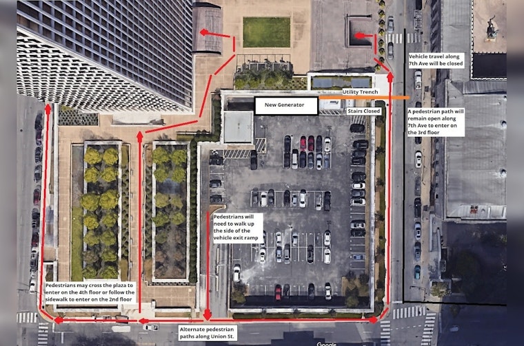 7th Avenue Closure Begins November 11 for War Memorial/LP Construction Project