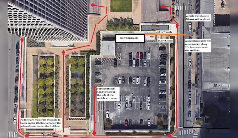 7th Avenue Closure Begins November 11 for War Memorial/LP Construction Project