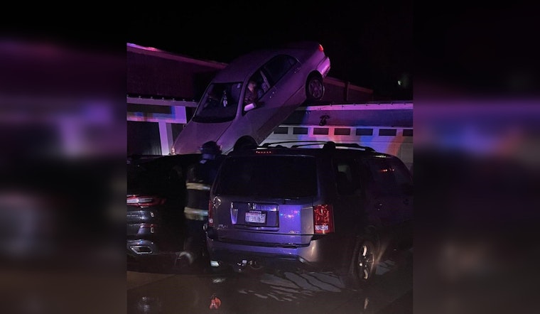 85-Year-Old Woman Unhurt After Car Launches from Garage Roof in West Seattle Mishap