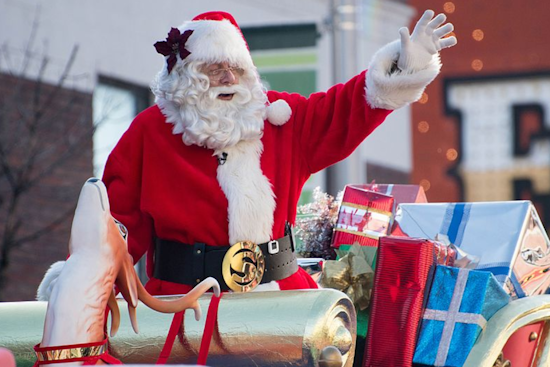 Akron Ushers in Holidays with Welcome Santa Parade and Unveils Revamped $17M Lock 3 Park