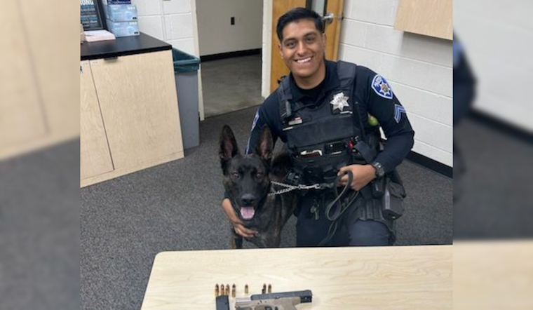 Alameda Police Nab Suspects and Seize Ghost Gun with Aid of K9 Primo