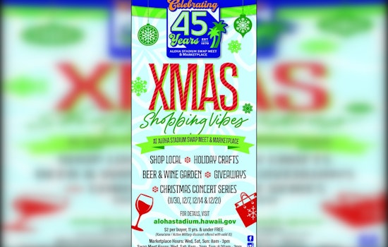 Aloha Stadium Welcomes Shoppers to the 'Home for the Holidays' Extravaganza in Hawaii