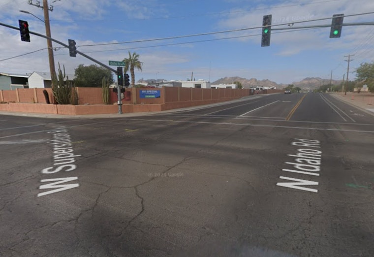Apache Junction Water Line Break Causes Traffic Delays, Detours in Place at N Idaho Road and E Superstition Boulevard
