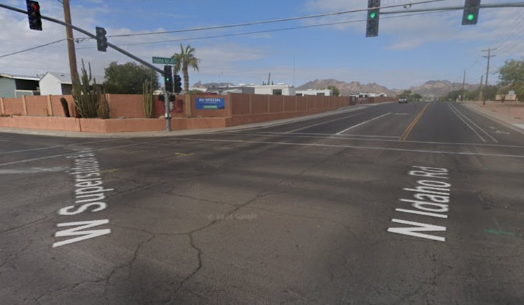 Apache Junction Water Line Break Causes Traffic Delays, Detours in Place at N Idaho Road and E Superstition Boulevard