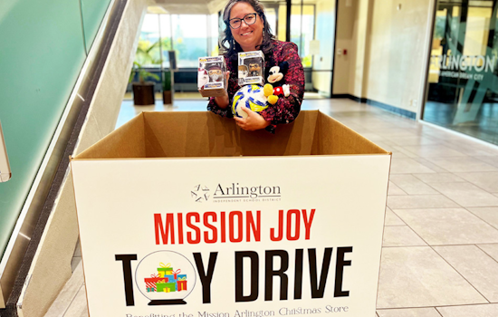 Arlington Rallies for Children in Need with Inaugural Mission Joy Toy Drive