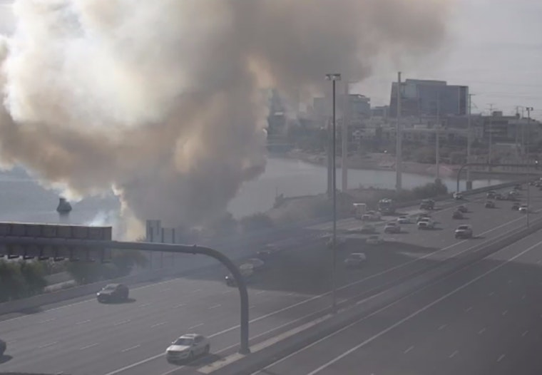 Arson Inquiry Underway as Tempe Brush Fire Ignites Suspicion, Police Search for Shirtless Suspect