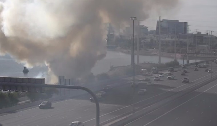 Arson Inquiry Underway as Tempe Brush Fire Ignites Suspicion, Police Search for Shirtless Suspect