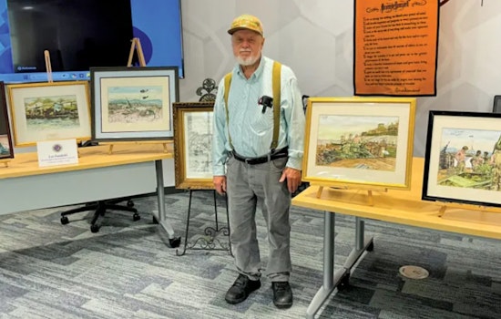Artist and Veteran Les Fordahl, Sketching History and Service Beyond the Vietnam Battlefield