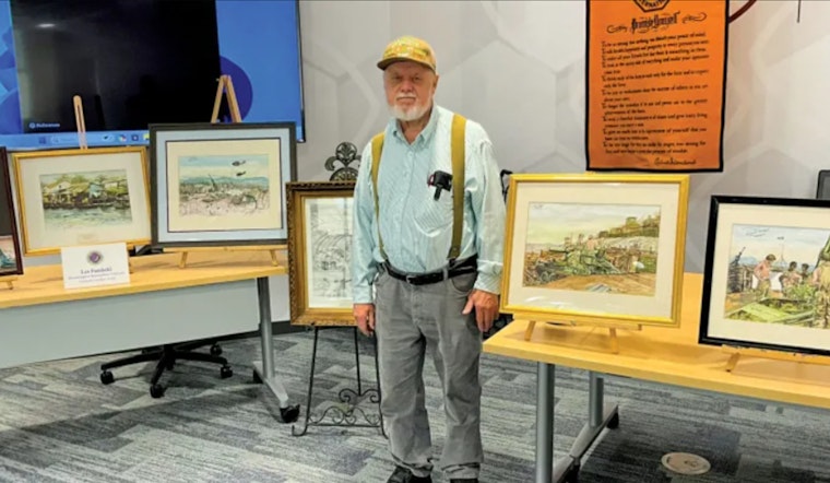 Artist and Veteran Les Fordahl, Sketching History and Service Beyond the Vietnam Battlefield