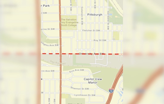 Atlanta Commuters Alert - Lane Closures on University Avenue SW in Effect