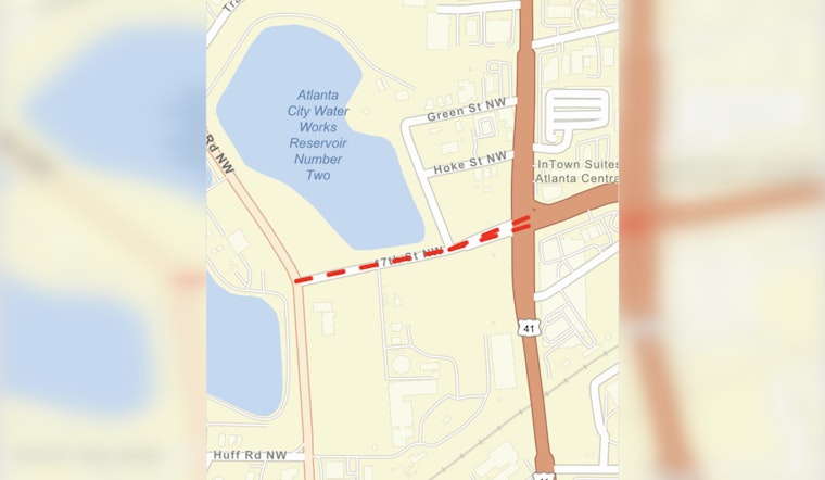 Atlanta Drivers Alert: Lane Closure on 17th Street NW for Ramp Repairs Starting November 11
