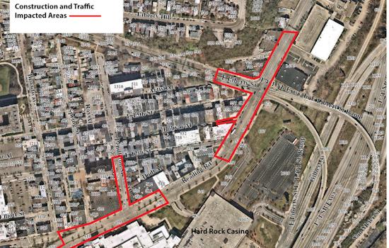 Attention Cincinnati Motorists: Pendleton Street Northbound Closure Begins Nov. 14 for Underground Sewer Maintenance