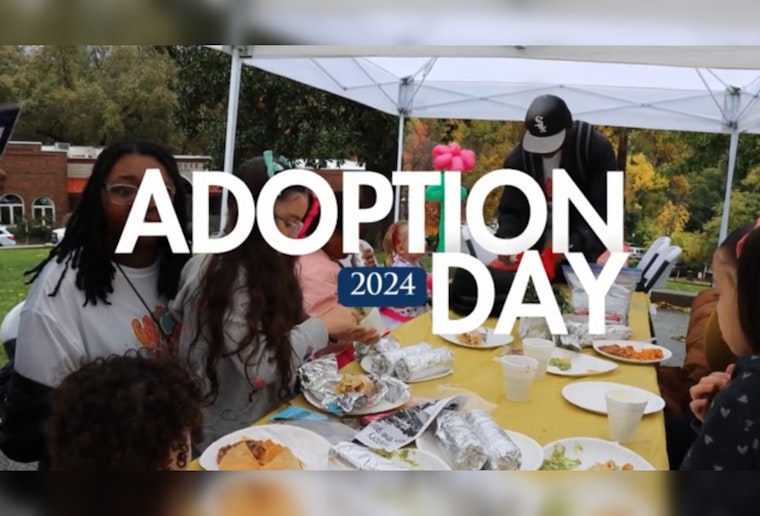 Auburn Celebrates National Adoption Day, 12 New Families Formed at Historic Courthouse